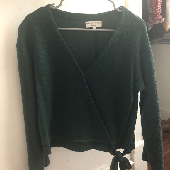 Madewell Tops - Texture & Thread Wrap Top